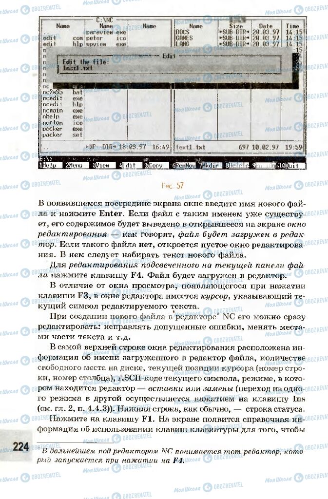 Підручники Інформатика 10 клас сторінка 224