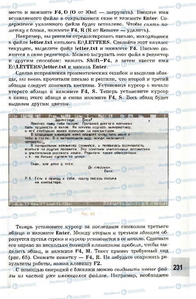 Підручники Інформатика 10 клас сторінка 231
