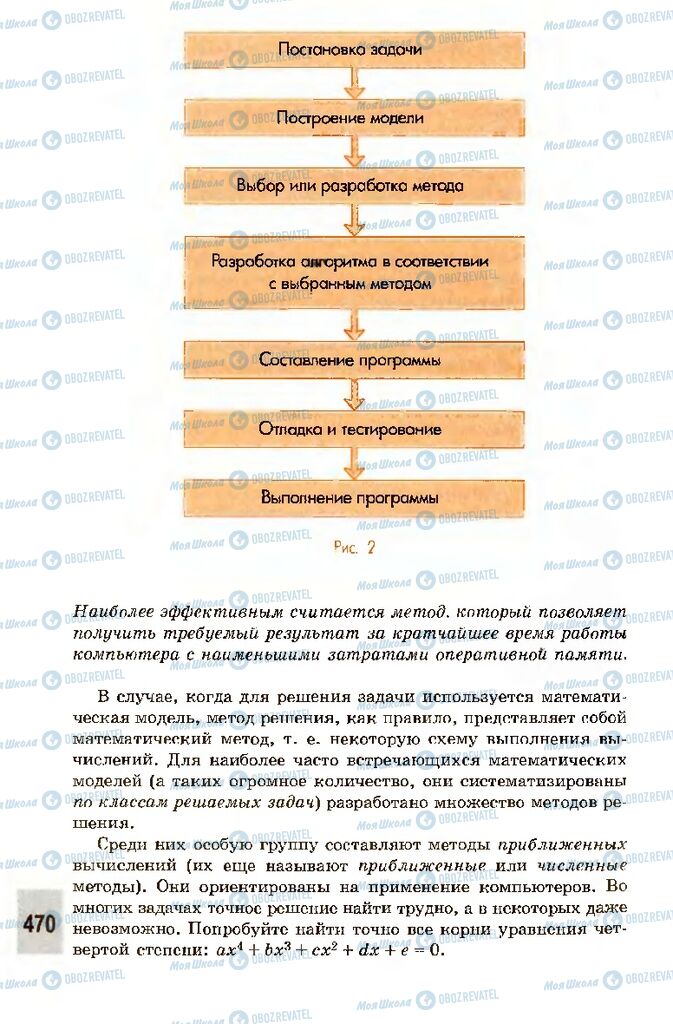 Учебники Информатика 10 класс страница 470