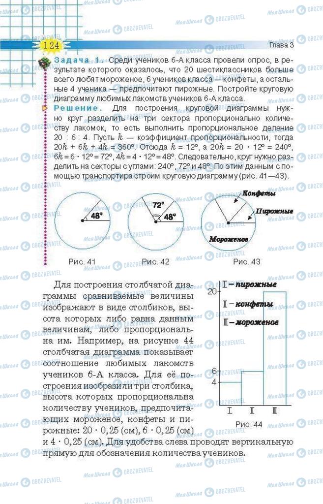 Учебники Математика 6 класс страница 124