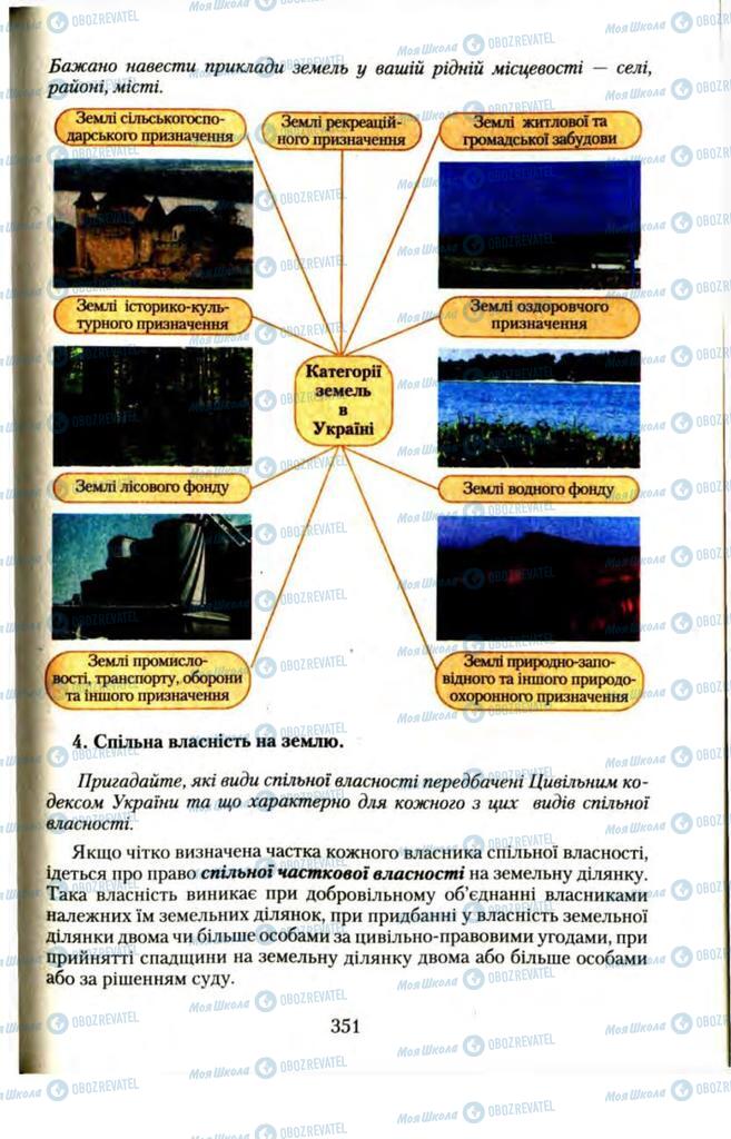 Учебники Правоведение 11 класс страница  351