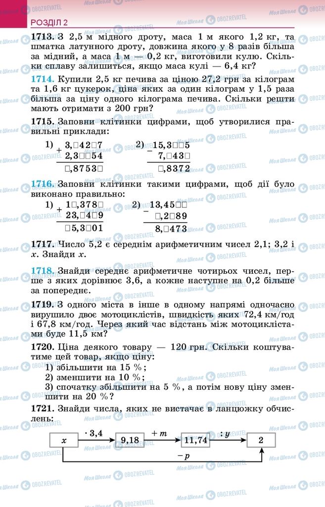 Підручники Математика 5 клас сторінка 268