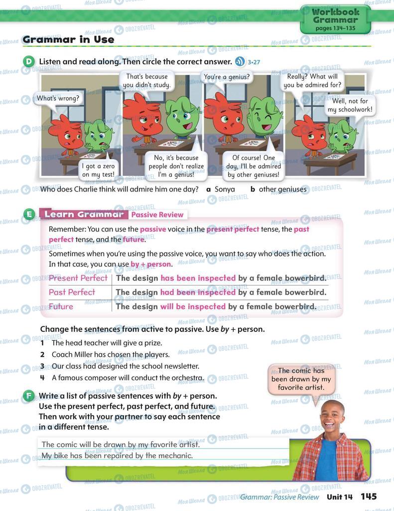 Підручники Англійська мова 6 клас сторінка 145