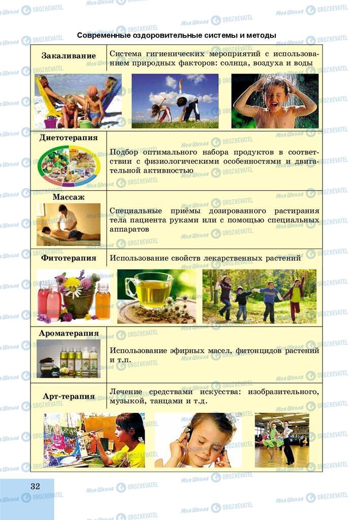 Учебники Основы здоровья 8 класс страница  32