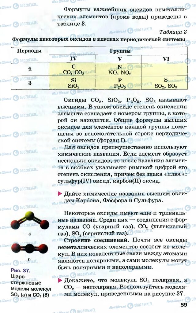 Підручники Хімія 10 клас сторінка 59