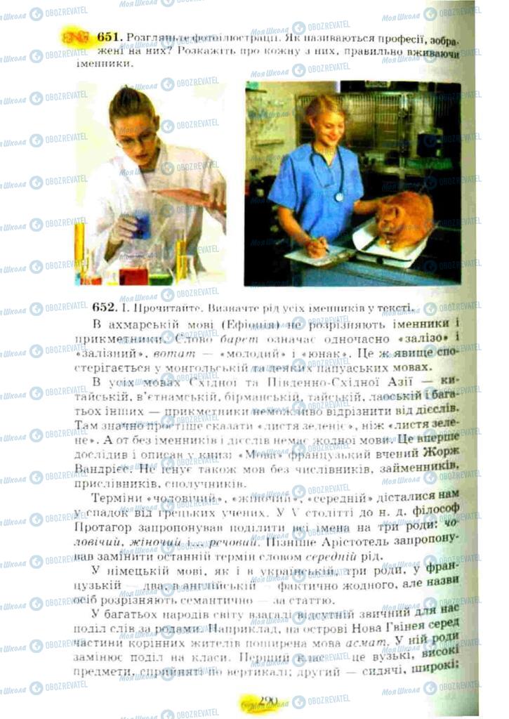 Підручники Українська мова 10 клас сторінка 290