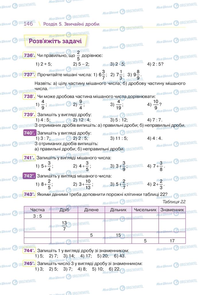 Учебники Математика 5 класс страница 146