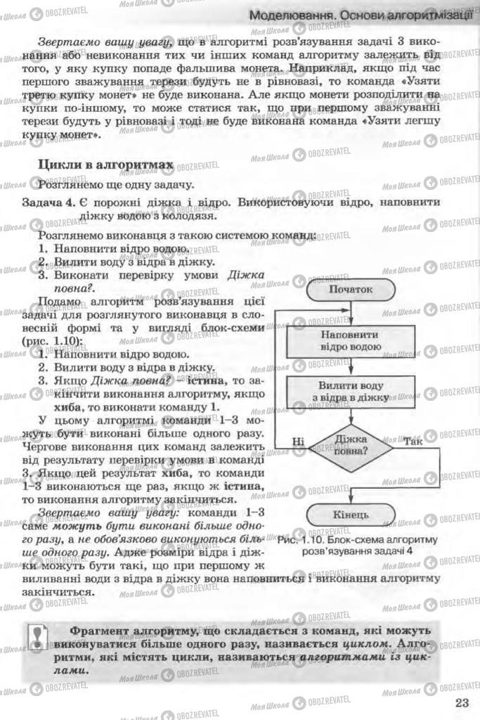 Підручники Інформатика 11 клас сторінка 23