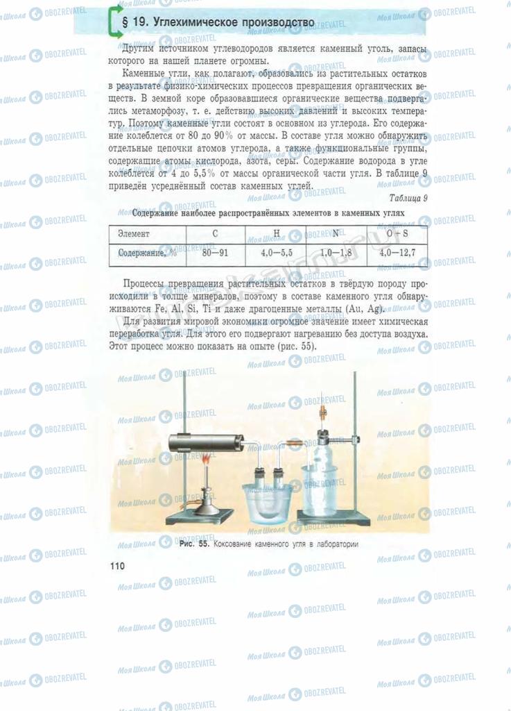 Підручники Хімія 11 клас сторінка 110