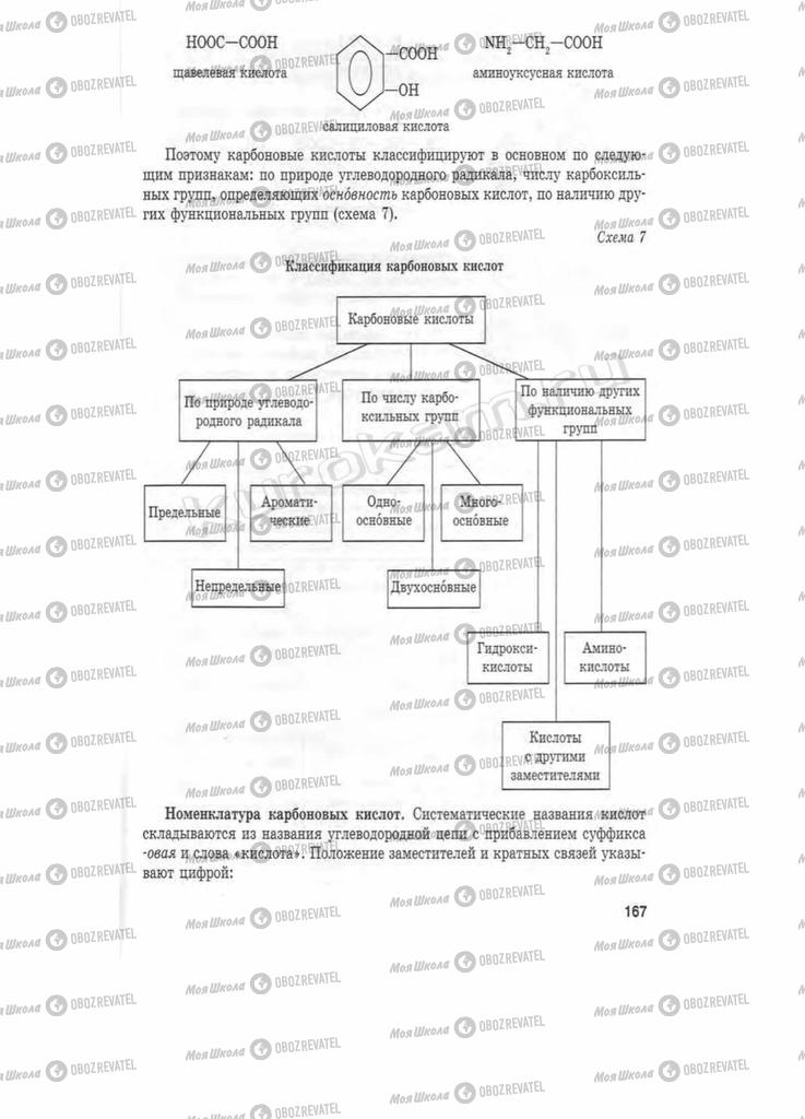 Підручники Хімія 11 клас сторінка 167