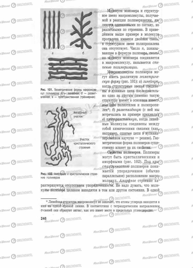 Підручники Хімія 11 клас сторінка  246