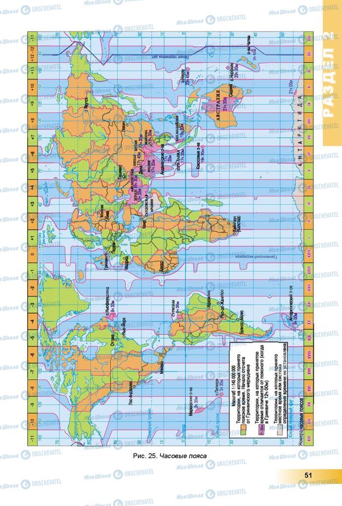 Підручники Географія 8 клас сторінка 51