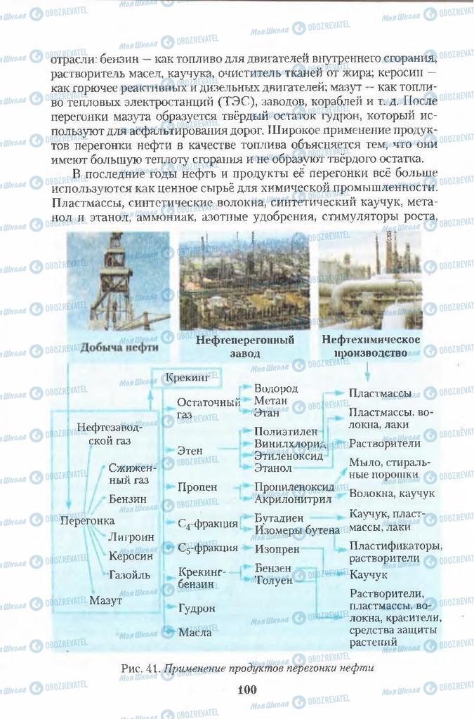 Підручники Хімія 11 клас сторінка 100
