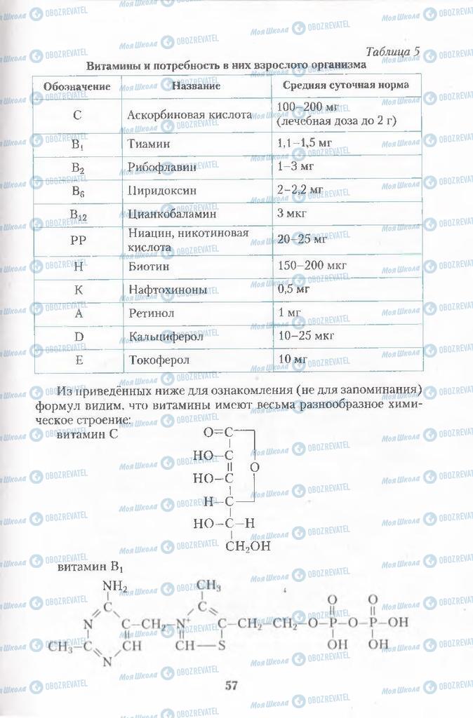 Підручники Хімія 11 клас сторінка 57