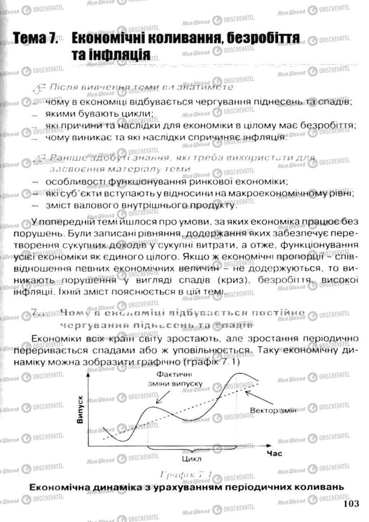 Учебники Экономика 11 класс страница 103