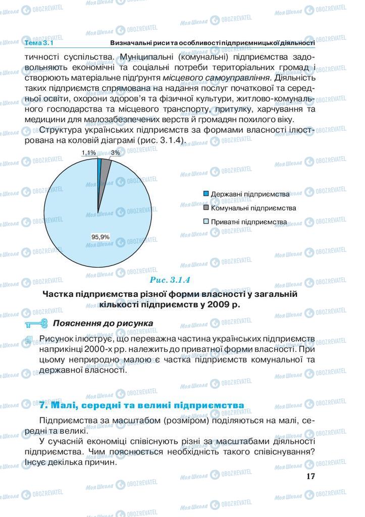 Підручники Економіка 11 клас сторінка 17