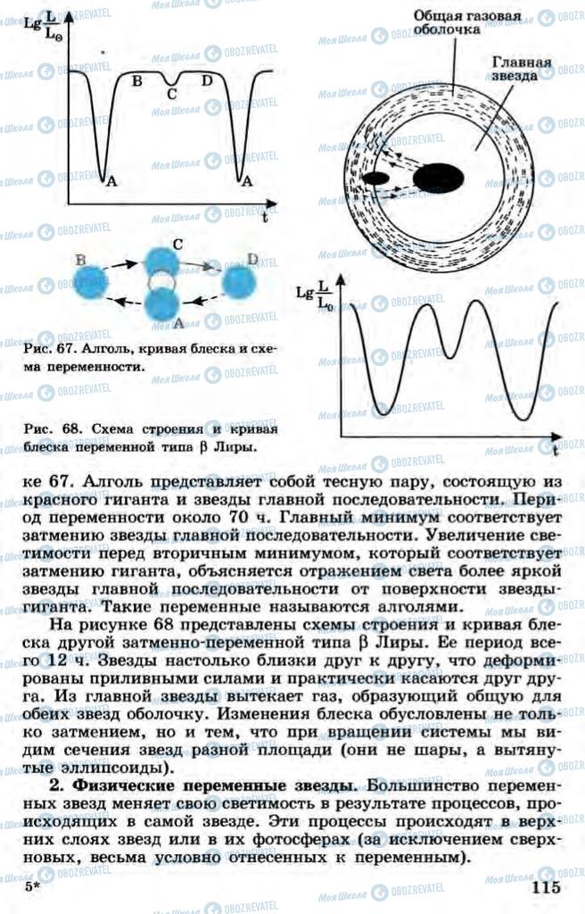Учебники Астрономия 11 класс страница 115