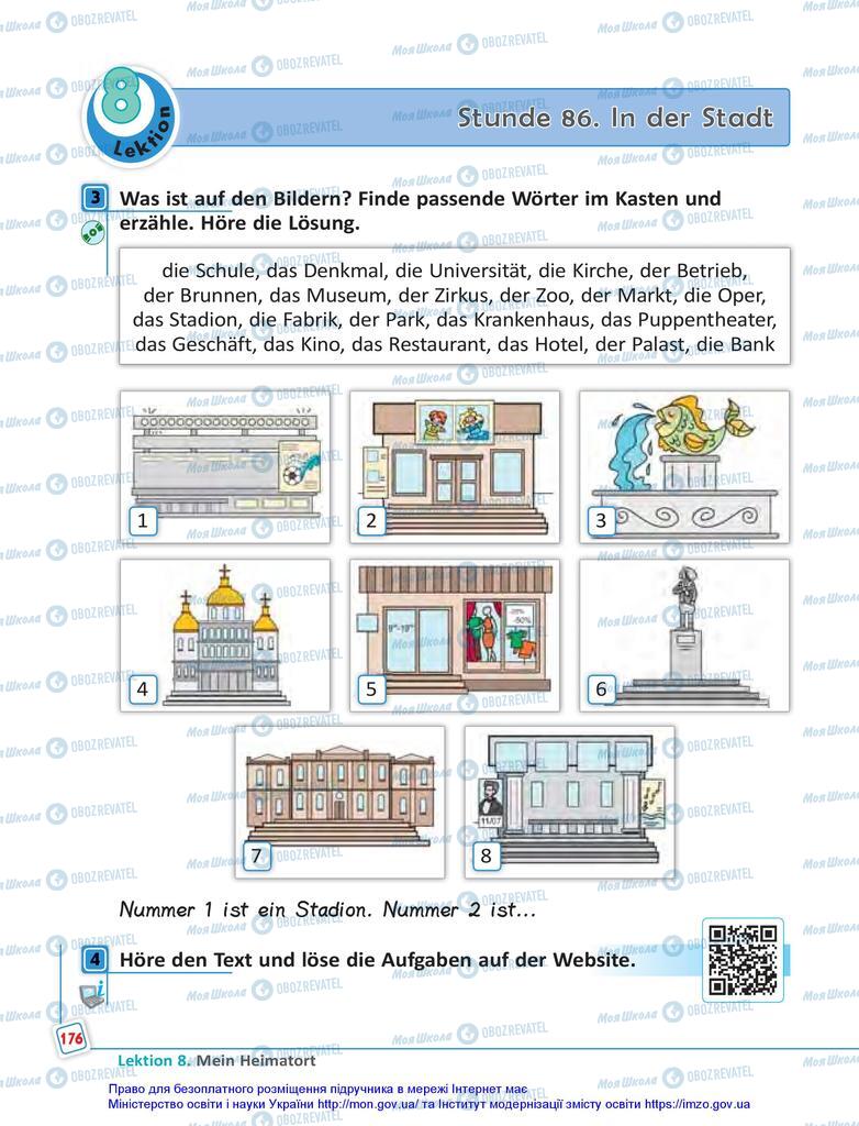 Підручники Німецька мова 5 клас сторінка 176