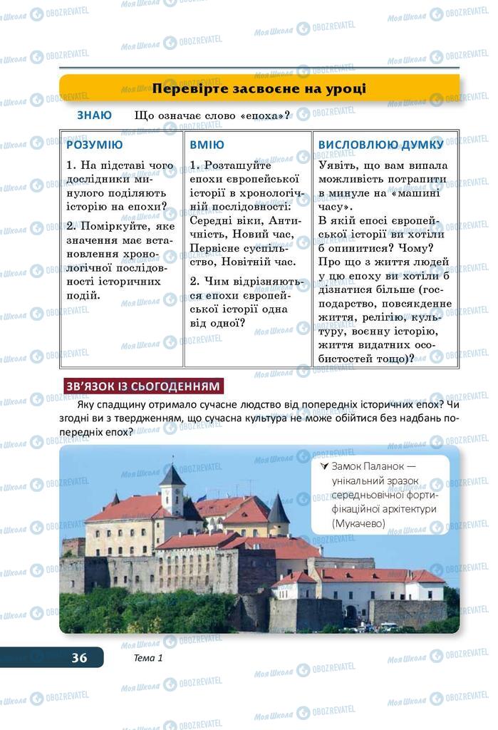 Підручники Історія України 5 клас сторінка 36