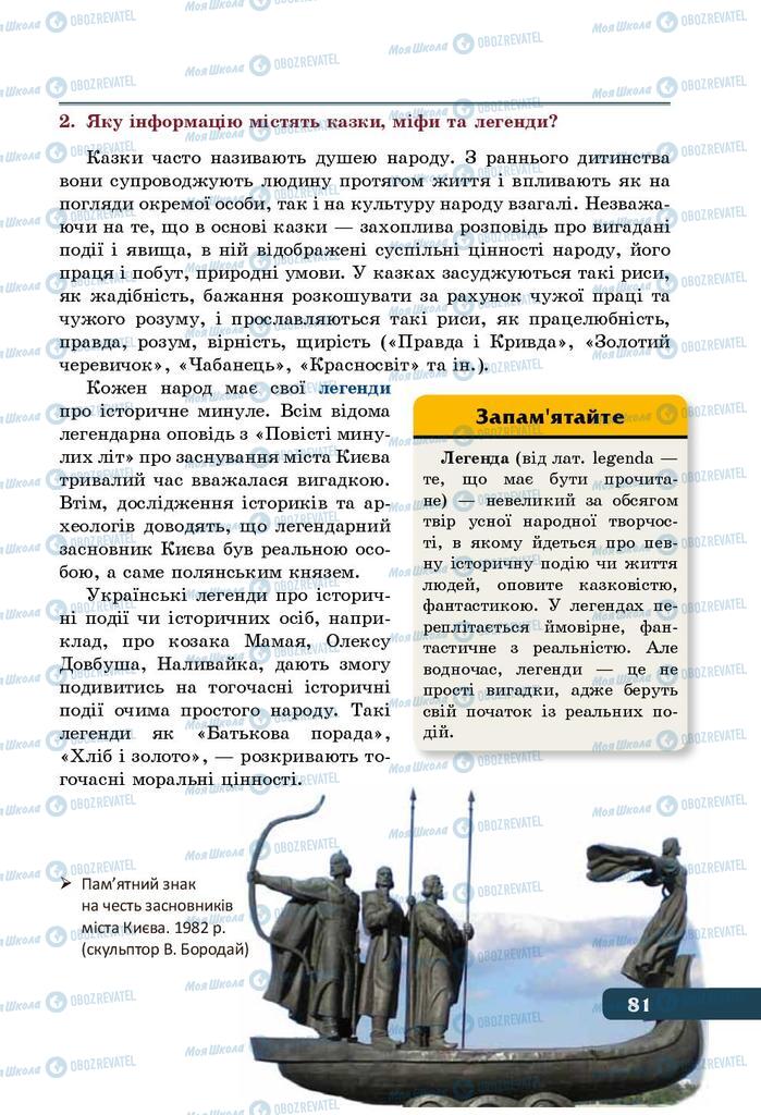 Учебники История Украины 5 класс страница 81