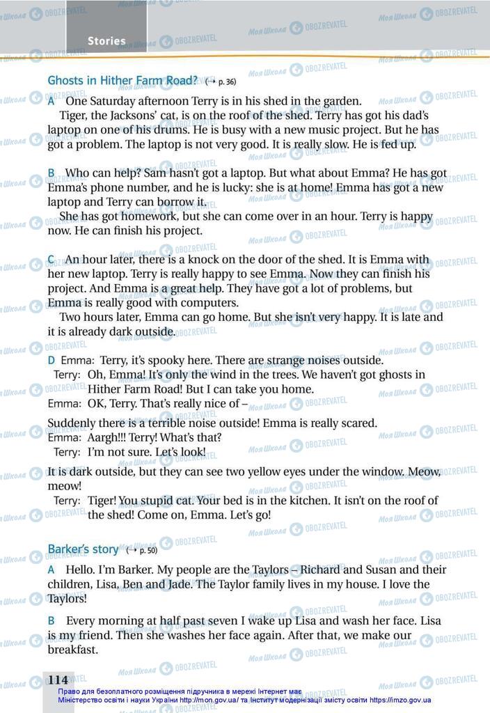 Учебники Английский язык 5 класс страница 114