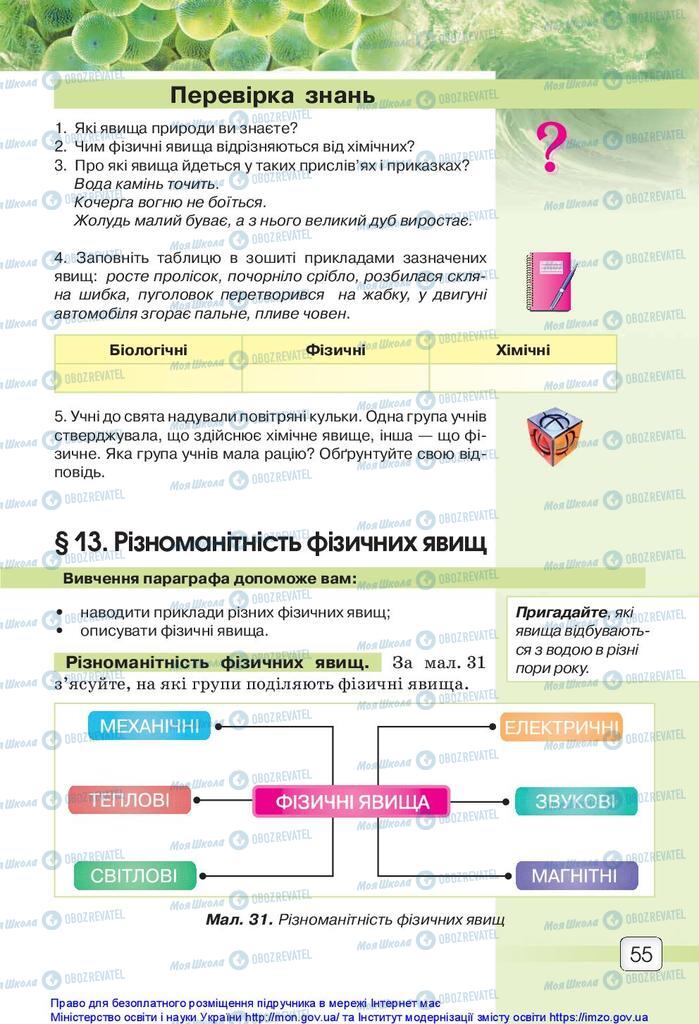 Учебники Природоведение 5 класс страница 55