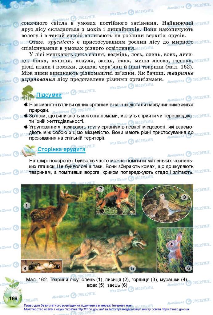 Учебники Природоведение 5 класс страница 166