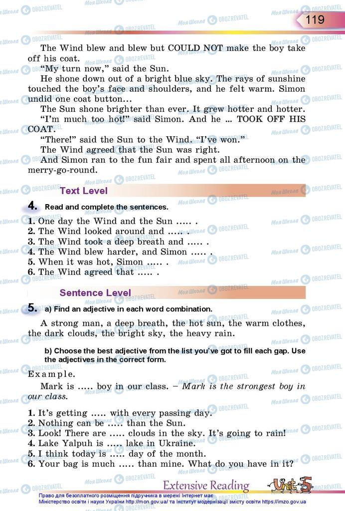 Учебники Английский язык 5 класс страница 119
