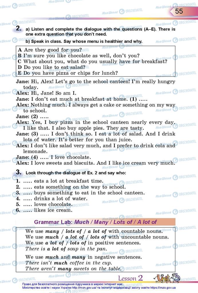 Учебники Английский язык 5 класс страница 55