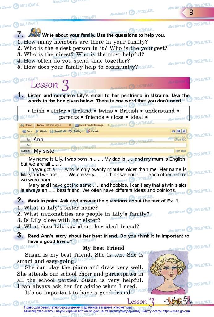 Учебники Английский язык 5 класс страница 9