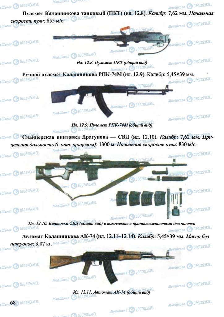 Підручники Захист Вітчизни 11 клас сторінка 68