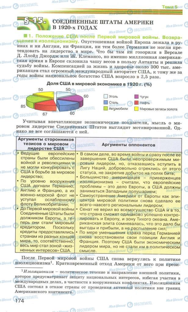 Учебники Всемирная история 10 класс страница 174