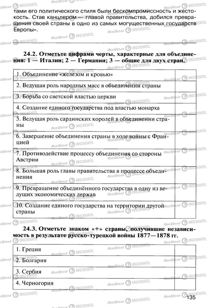 Підручники Всесвітня історія 10 клас сторінка  135