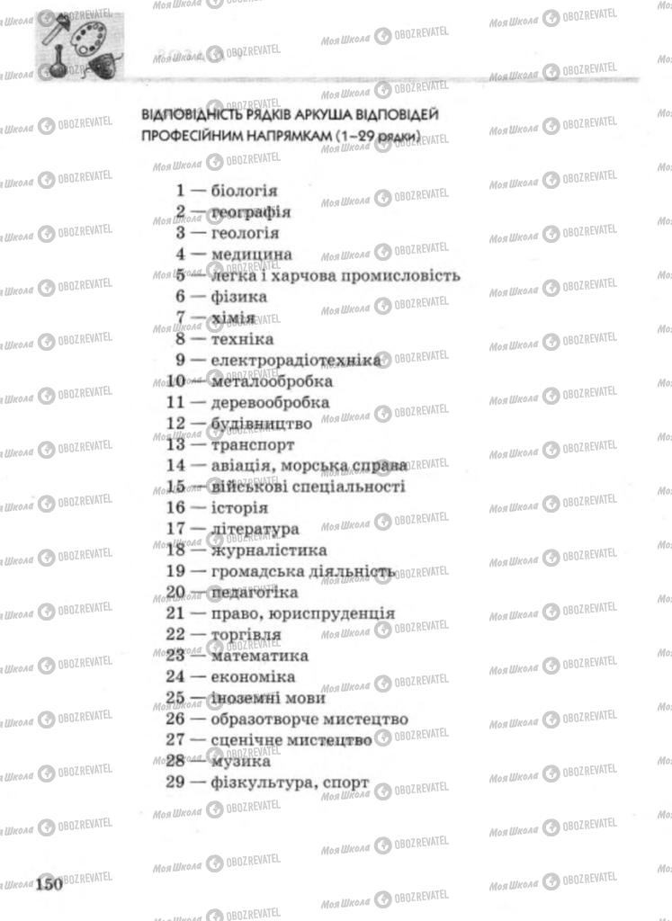 Підручники Технології 11 клас сторінка  150