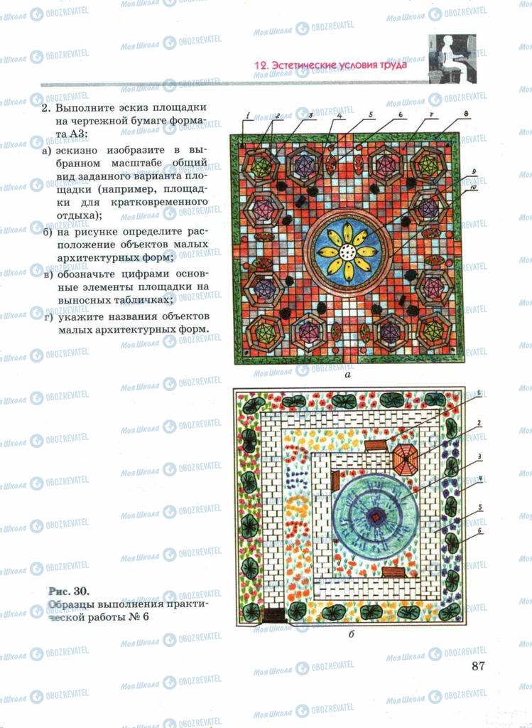 Підручники Технології 11 клас сторінка 87