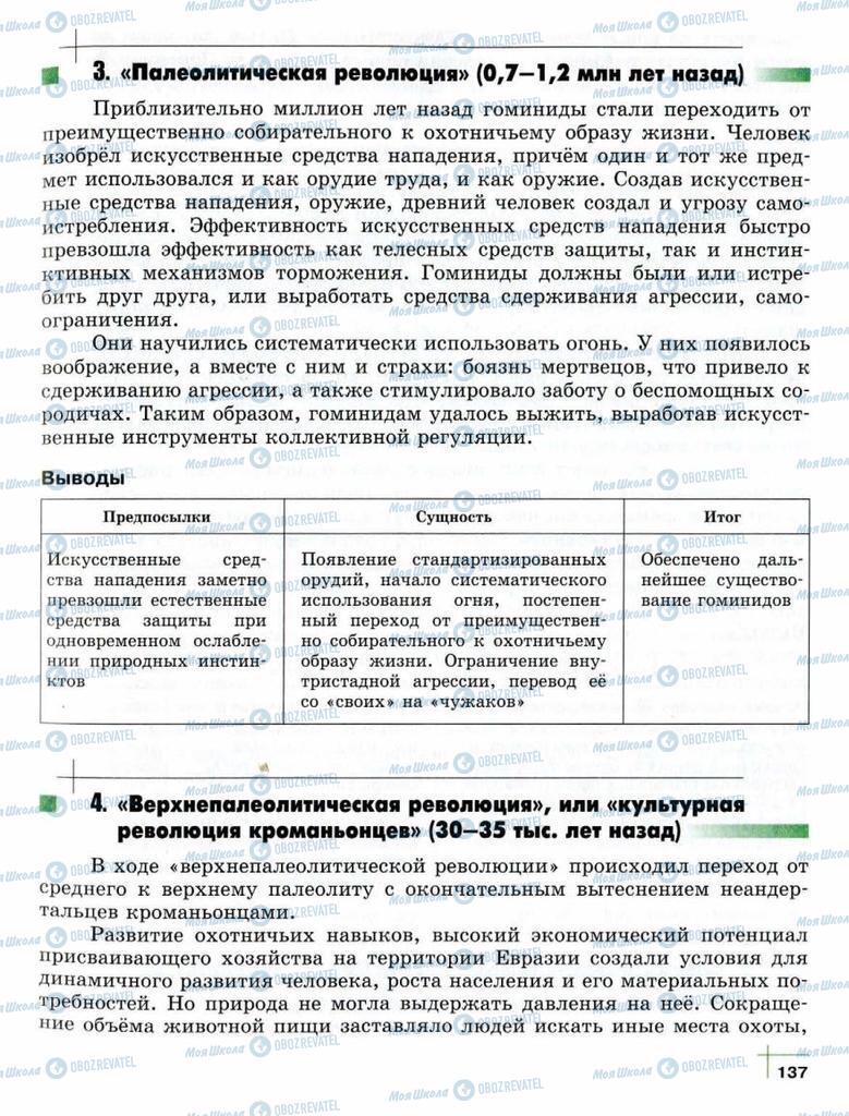 Підручники Суспільствознавство 10 клас сторінка  137