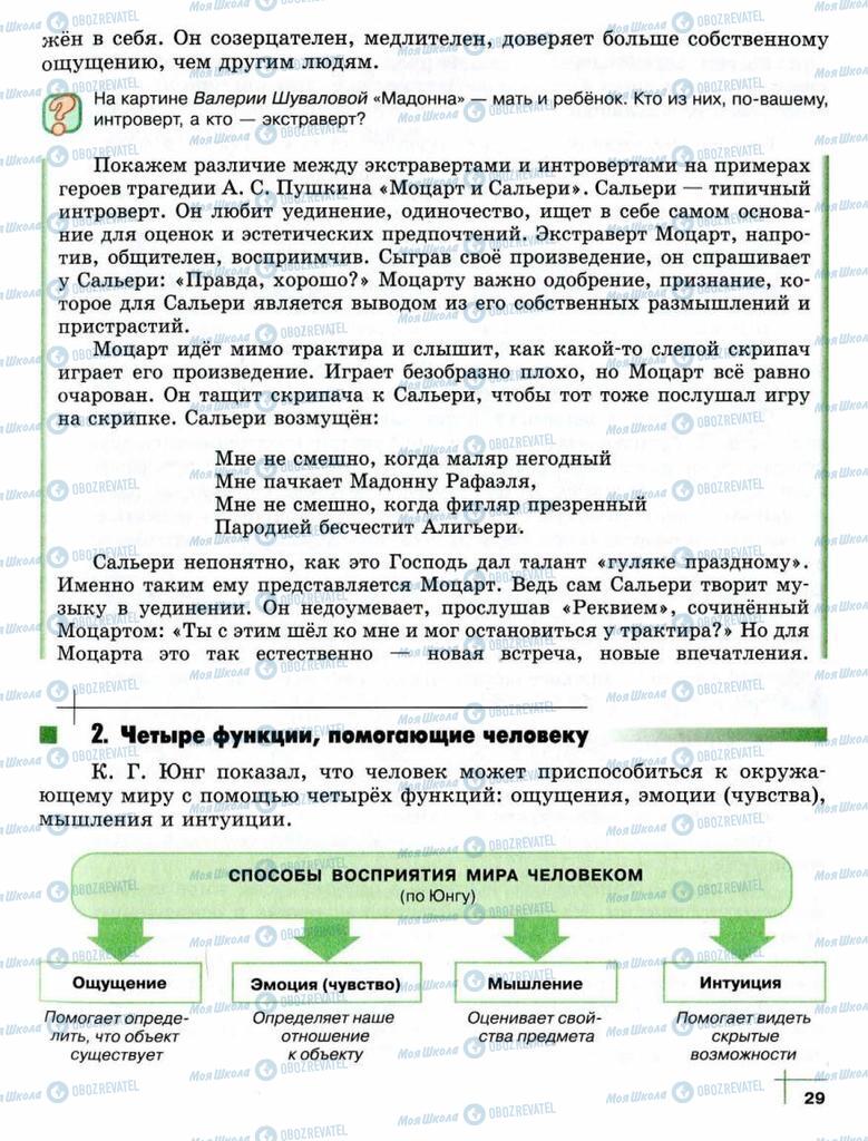 Підручники Суспільствознавство 10 клас сторінка  29