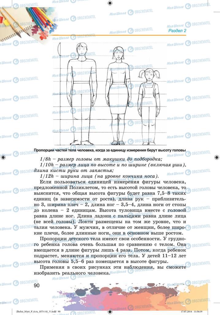 Підручники Образотворче мистецтво 6 клас сторінка 90