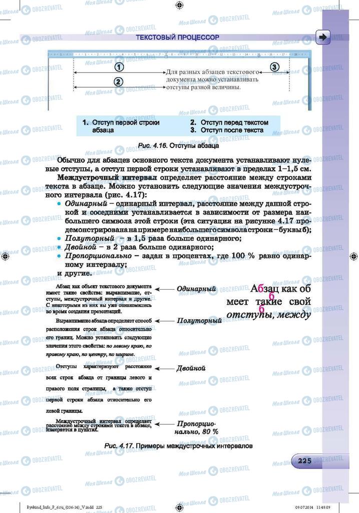 Підручники Інформатика 6 клас сторінка 225