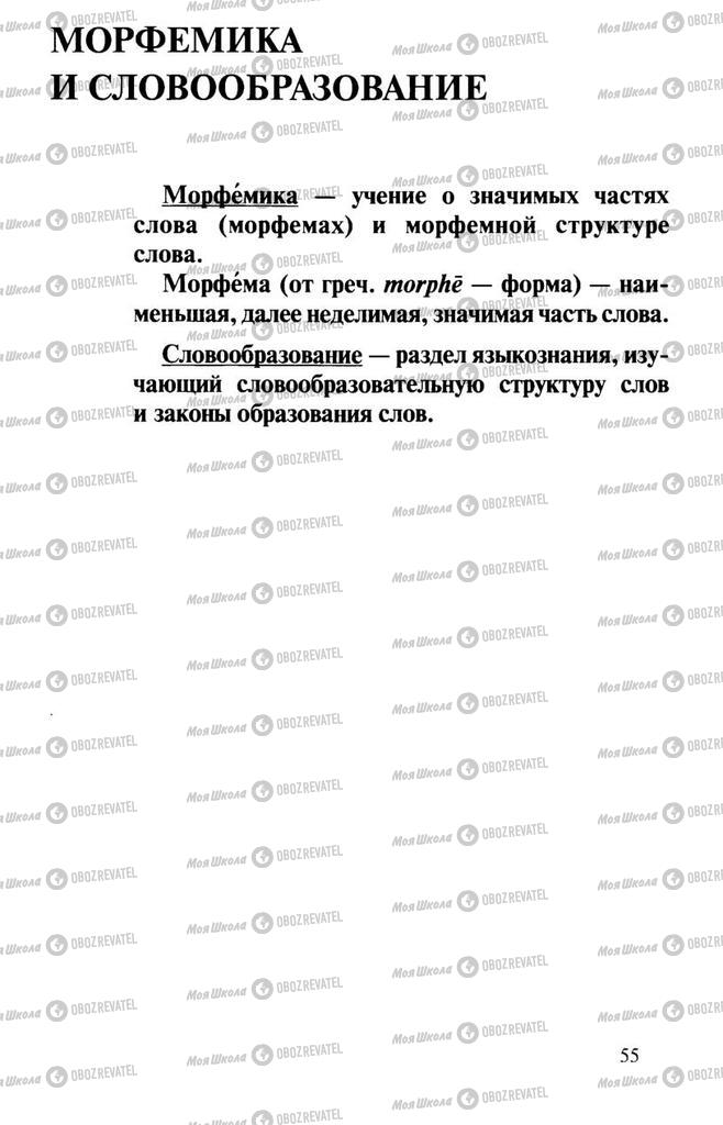 Учебники Русский язык 10 класс страница  55
