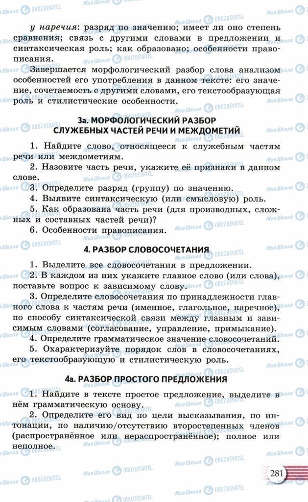Учебники Русский язык 10 класс страница  281