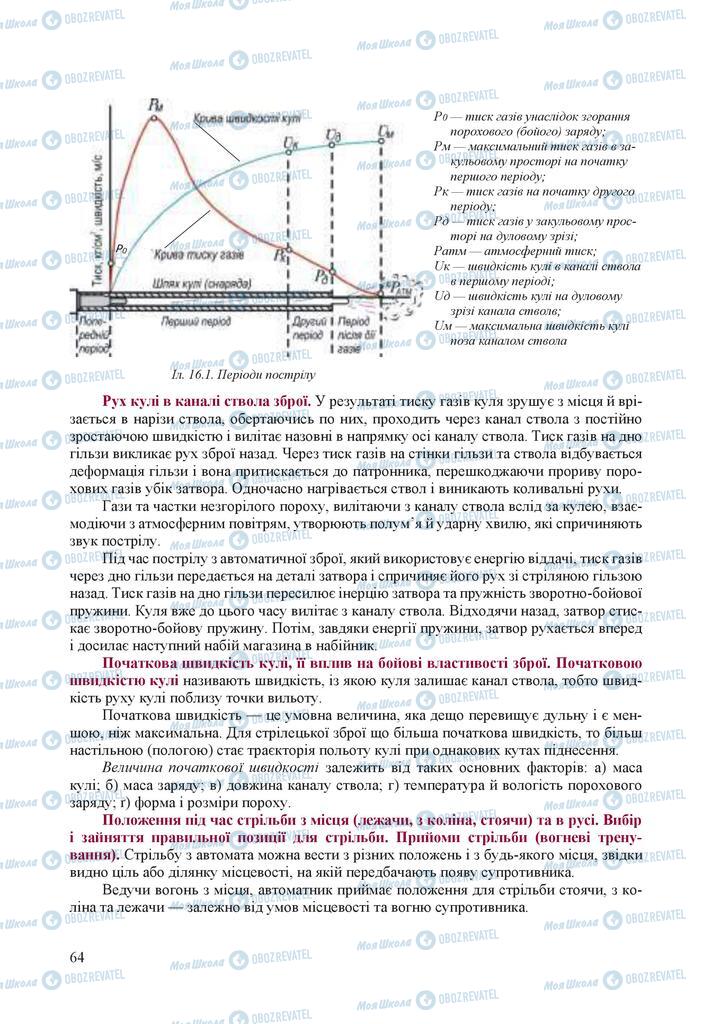 Підручники Захист Вітчизни 10 клас сторінка 64