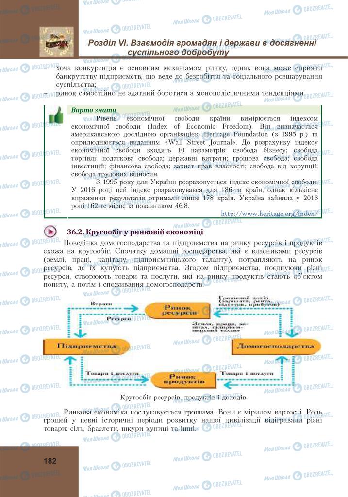 Підручники Громадянська освіта 10 клас сторінка 182