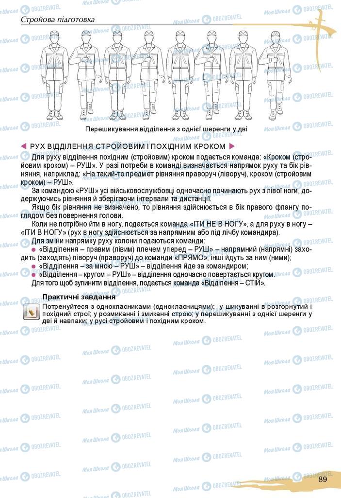 Учебники Защита Отечества 10 класс страница 89