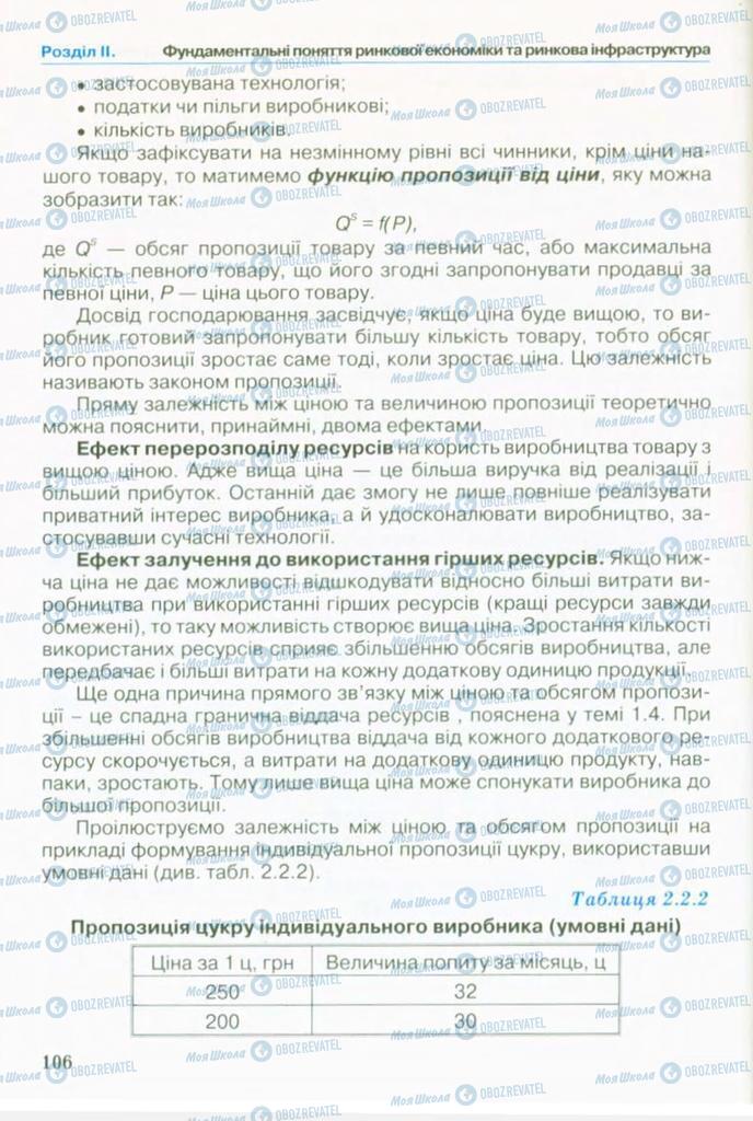 Учебники Экономика 10 класс страница 106