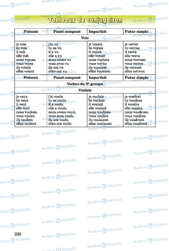 Учебники Французский язык 7 класс страница 230