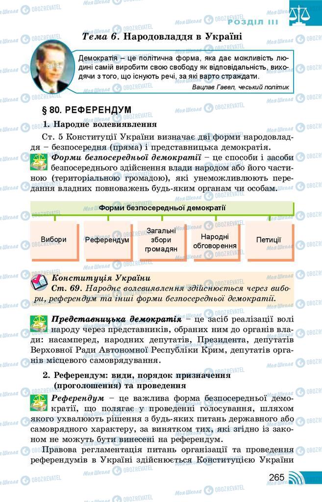 Учебники Правоведение 10 класс страница 265