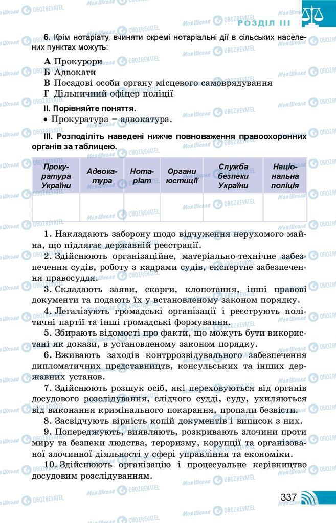 Учебники Правоведение 10 класс страница 337