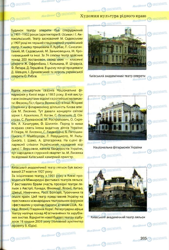 Учебники Художественная культура 9 класс страница 205