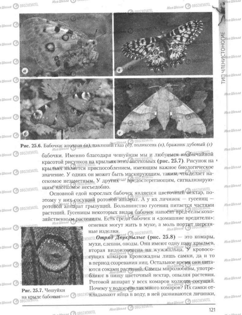 Учебники Биология 8 класс страница 121